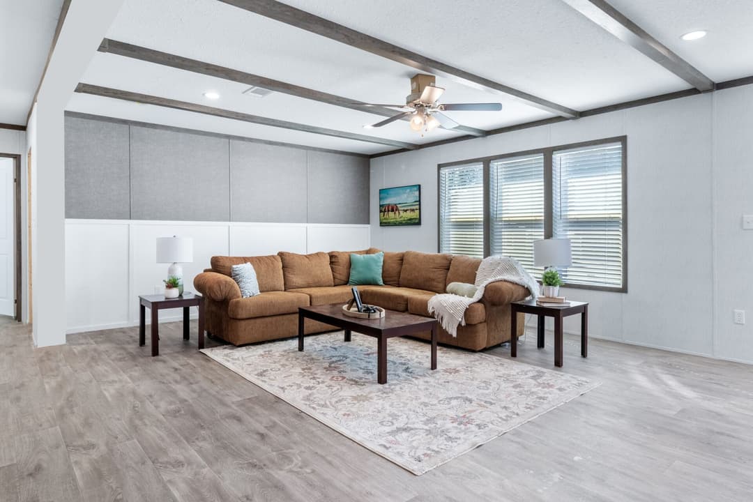The eisenhower interior home features