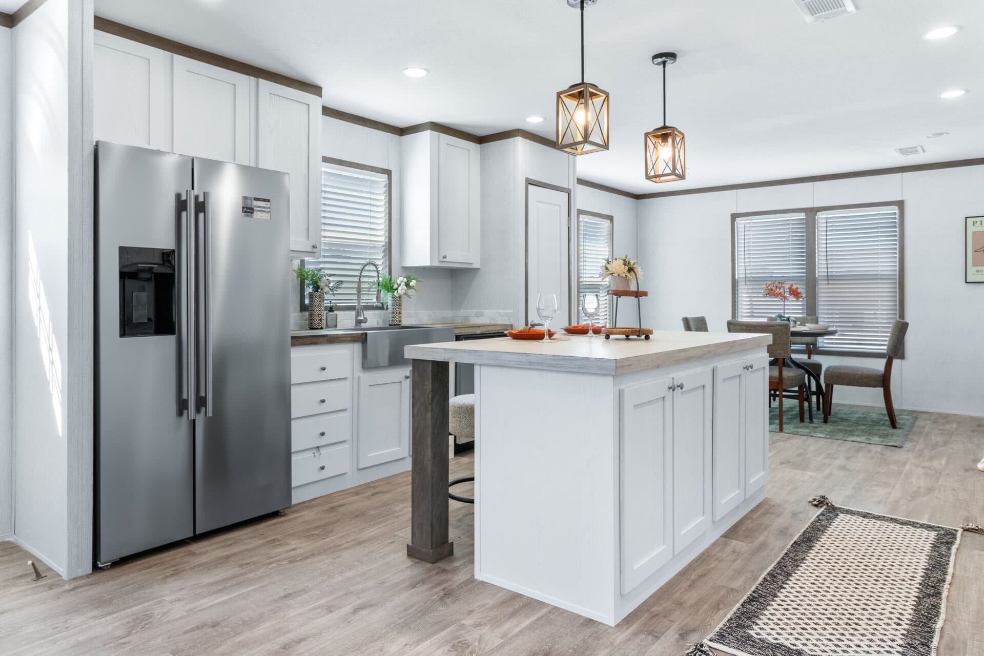 The eisenhower kitchen home features