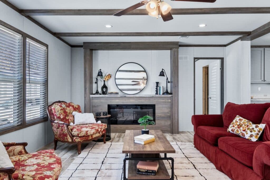 Hogan interior home features