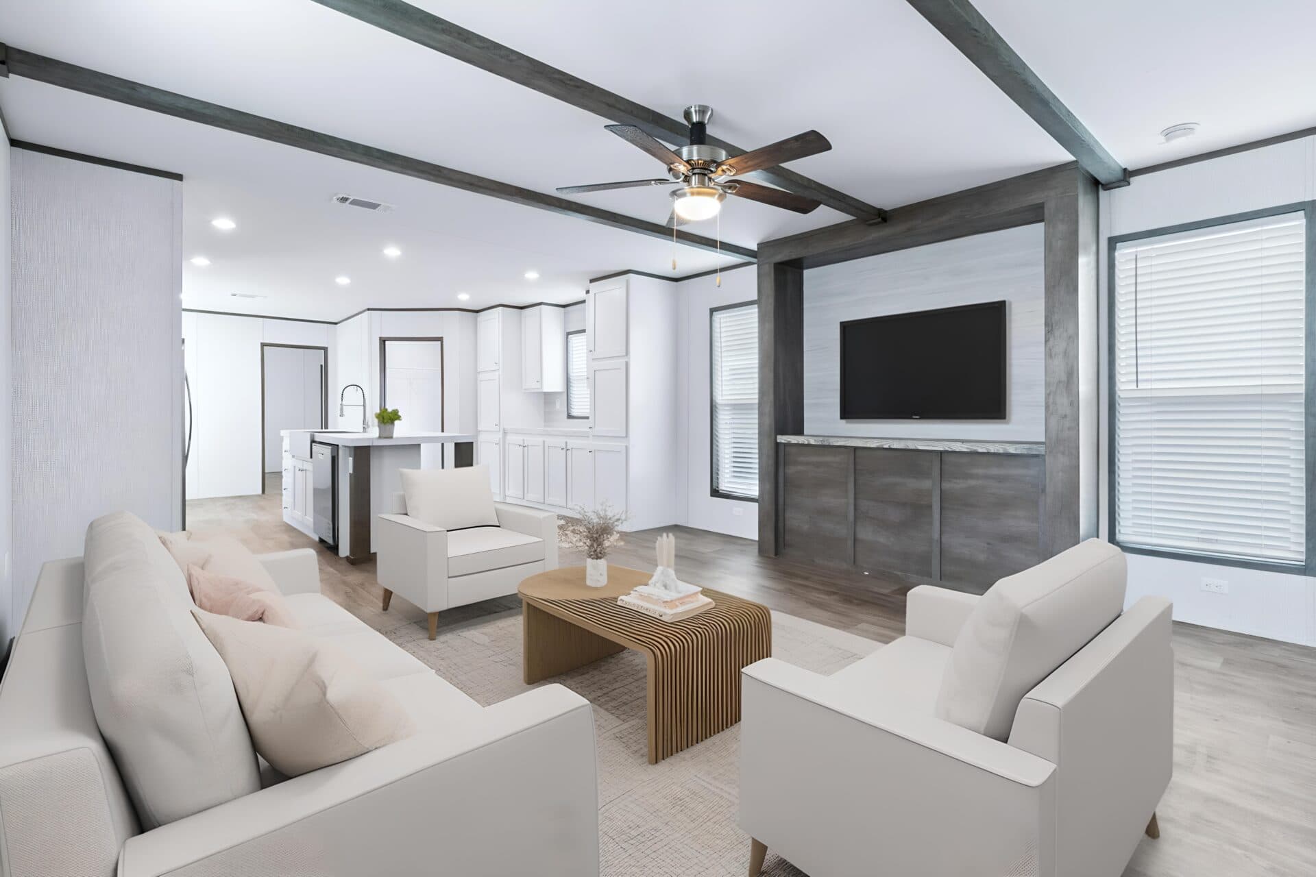 The jackson interior home features