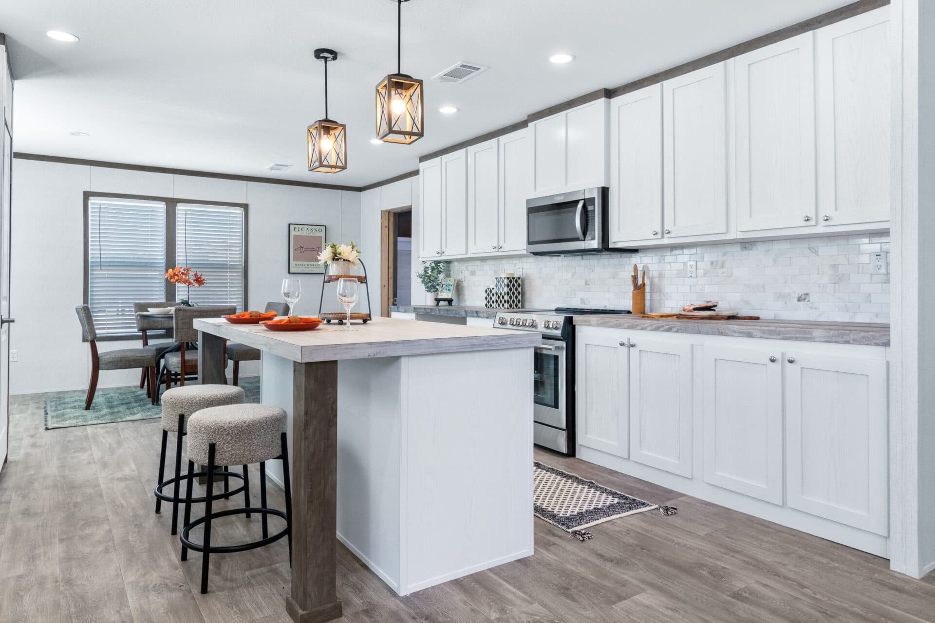 The eisenhower kitchen home features