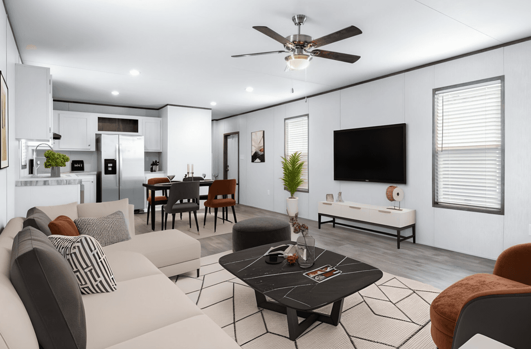 Tropic hero and interior home features