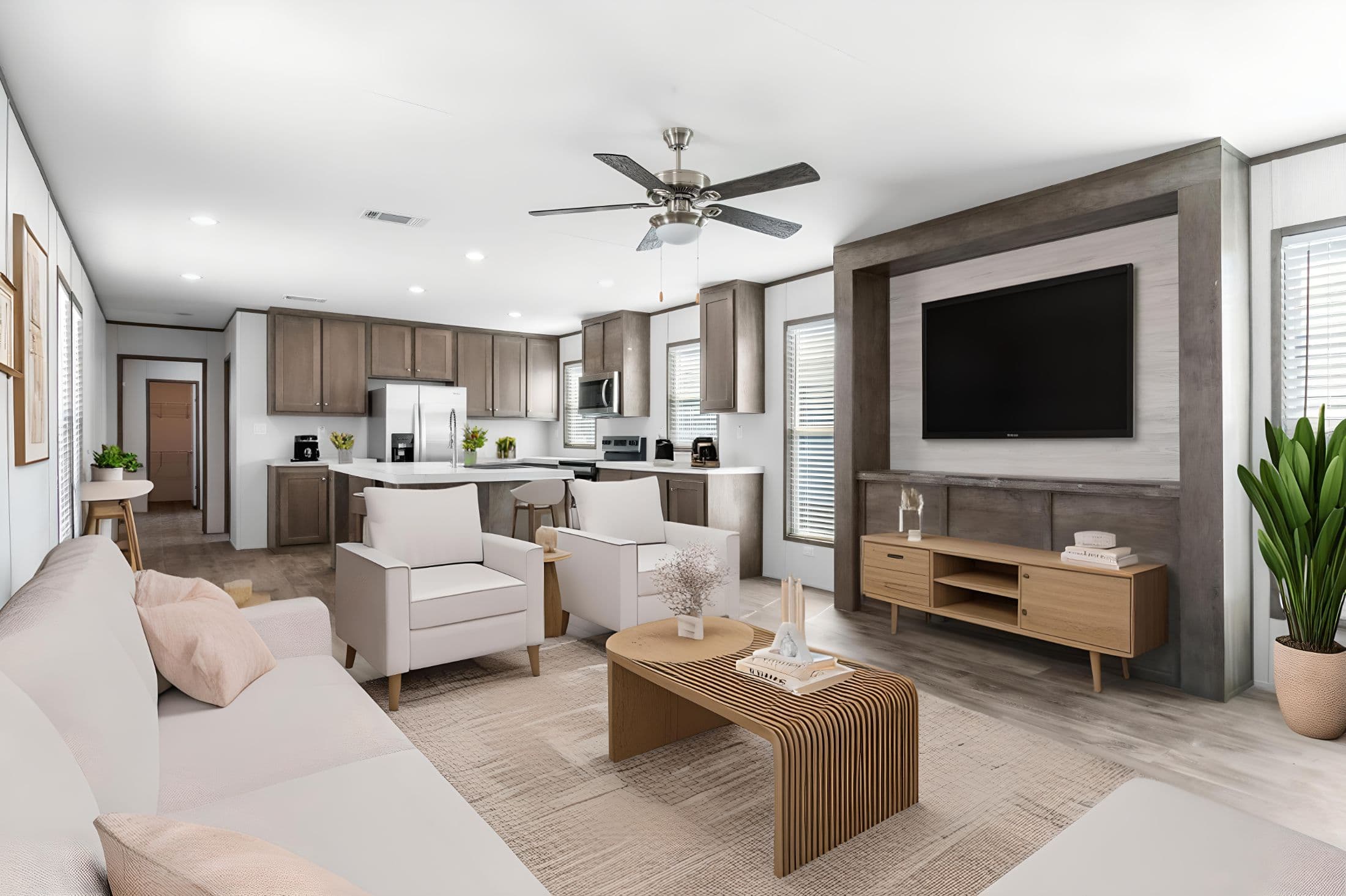 Pinehurst hero and interior home features