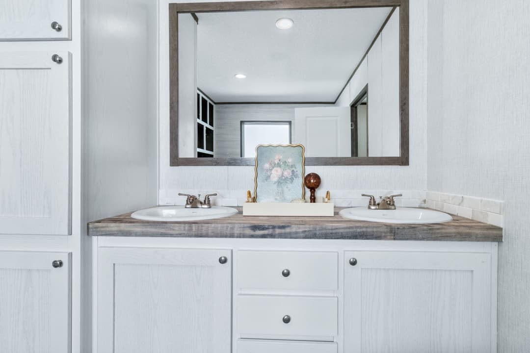 The eisenhower bathroom home features