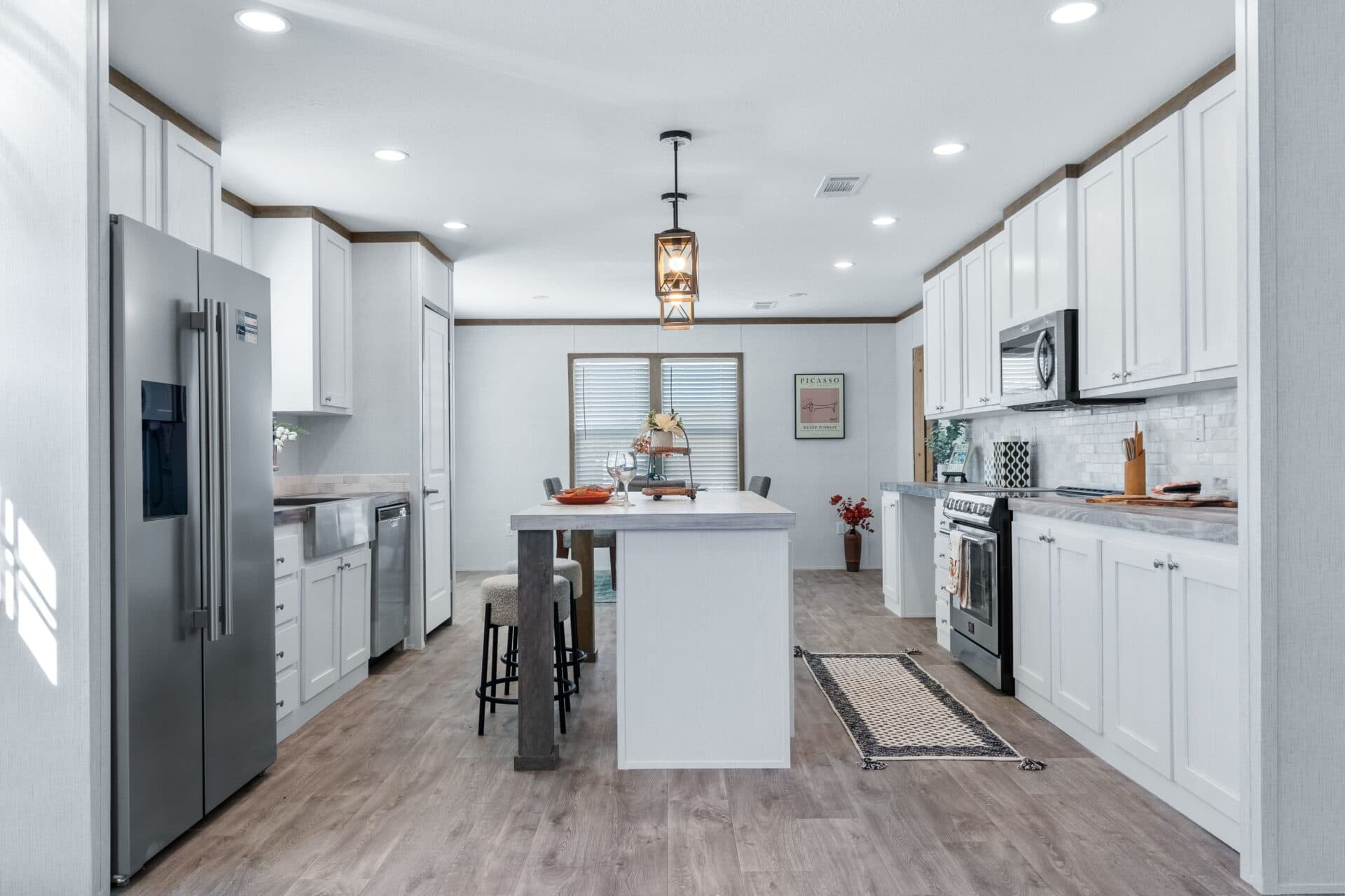 The eisenhower kitchen home features