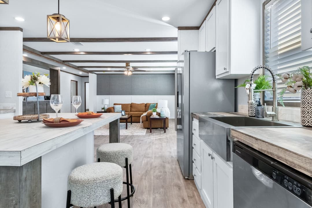 The eisenhower kitchen home features