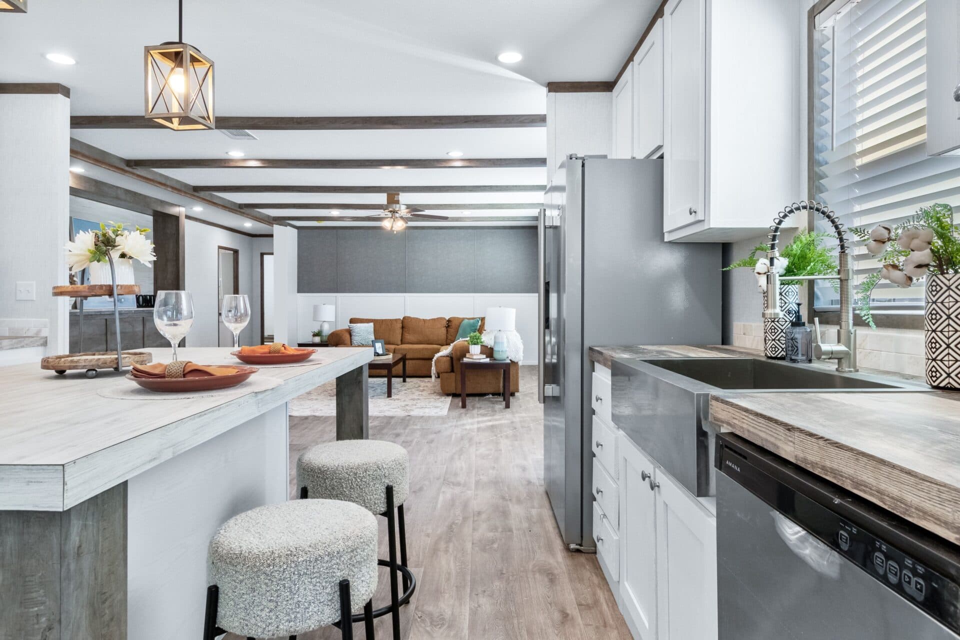 The eisenhower kitchen home features