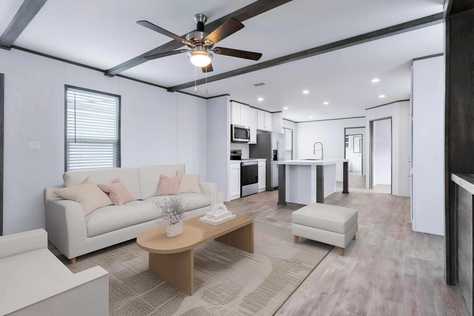 The jackson interior home features