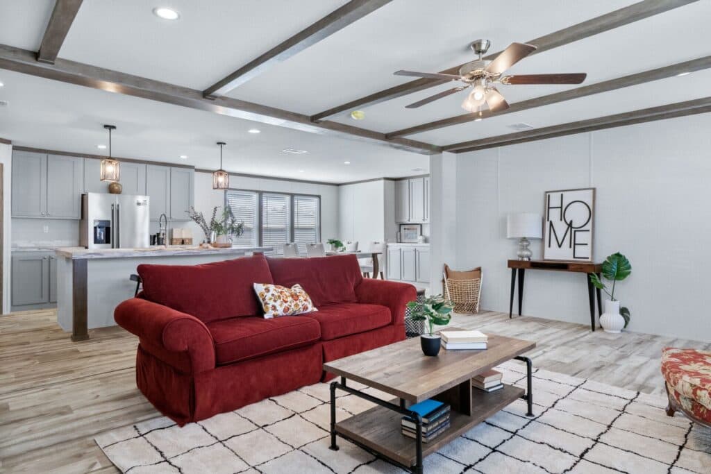 Hogan interior home features