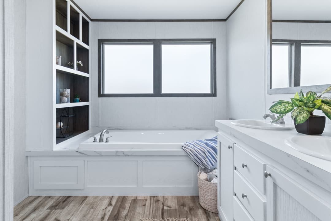 The royal bathroom home features