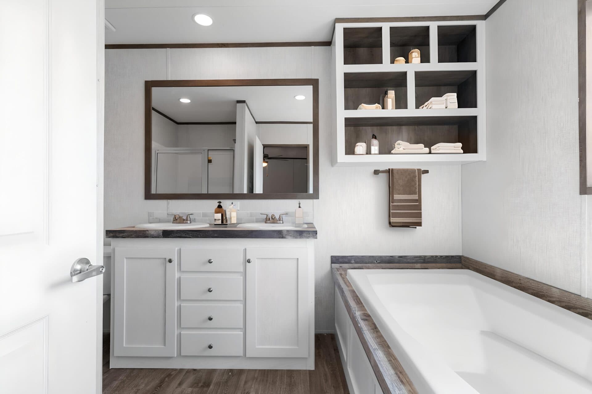 The patton bathroom home features