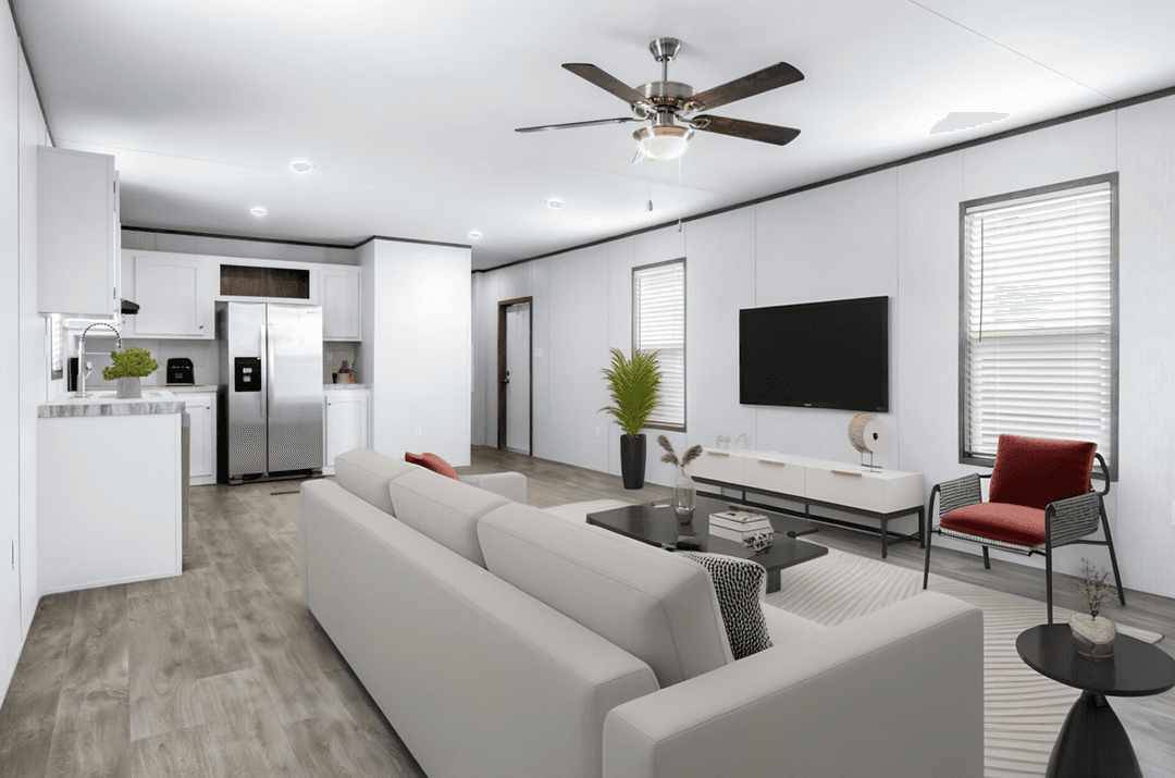 Tropic interior home features