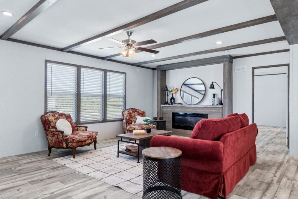 Hogan interior home features