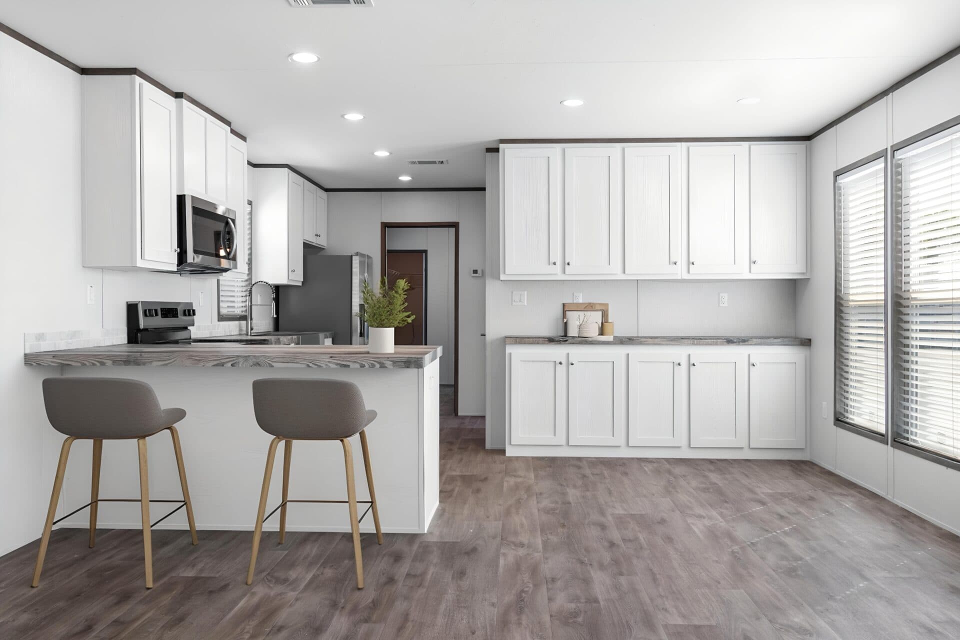 The patton kitchen home features