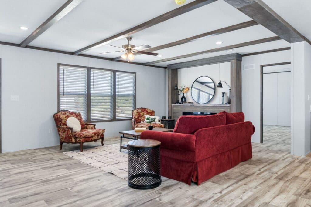 Hogan interior home features