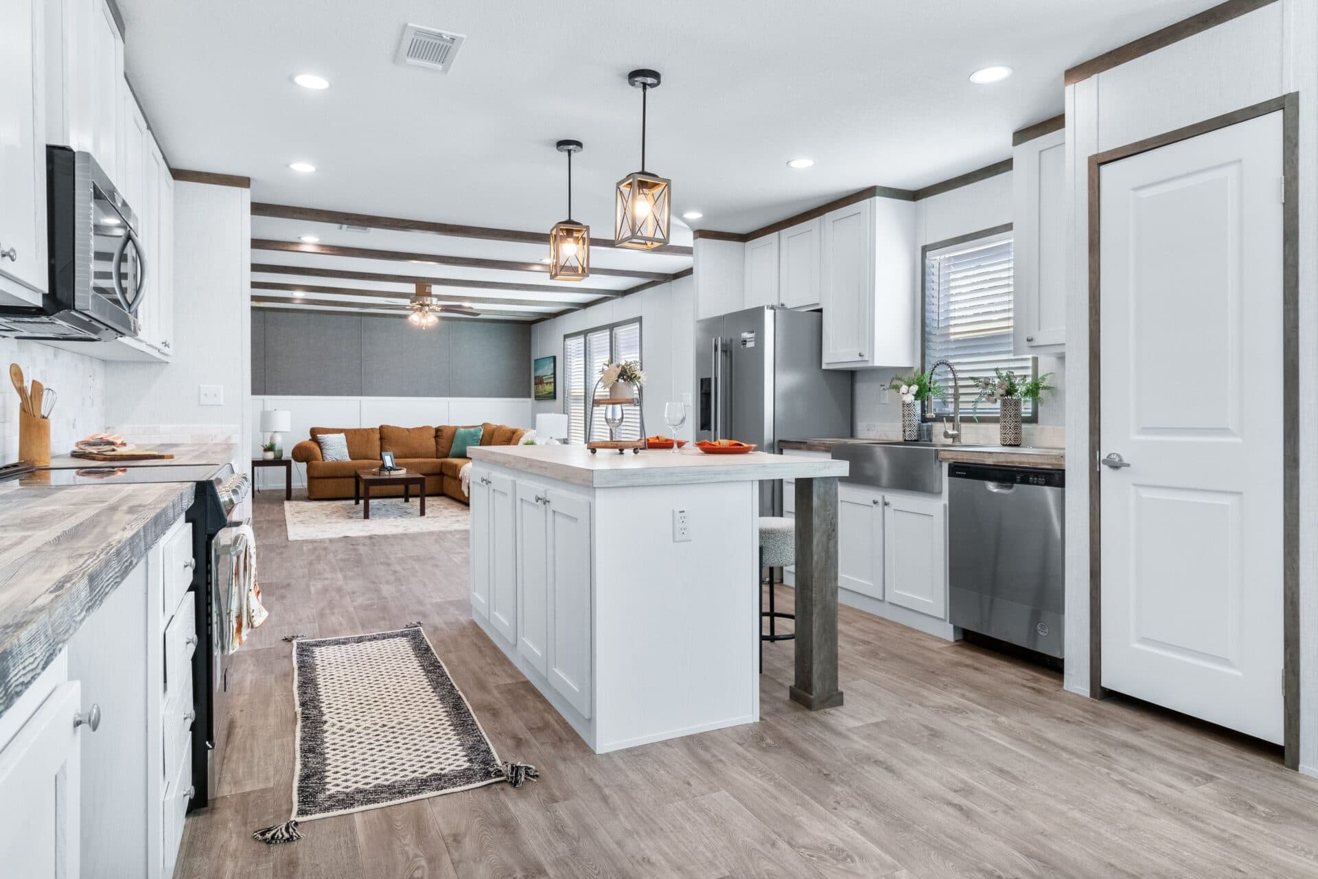 The eisenhower kitchen home features