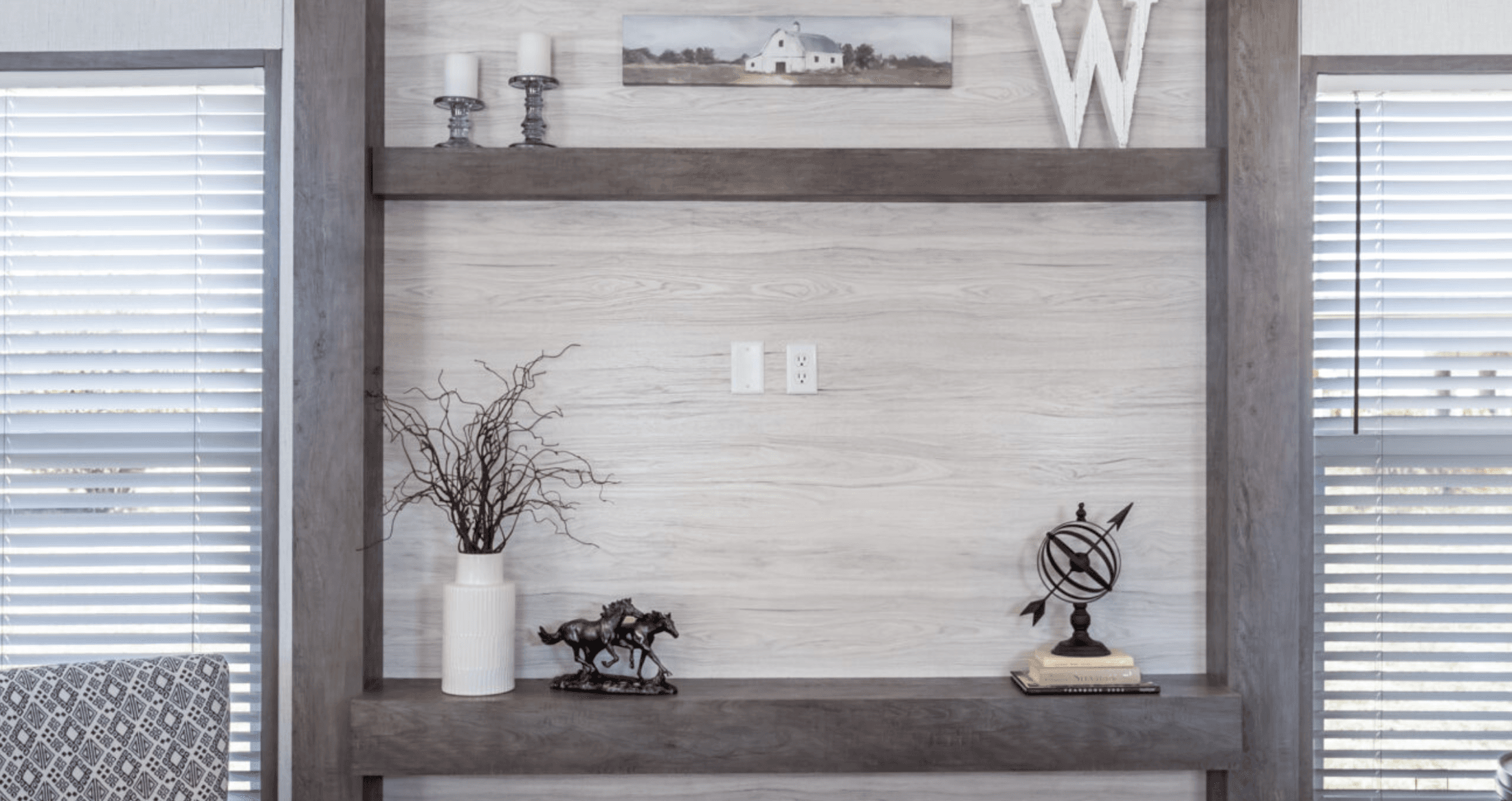 Titanium interior home features