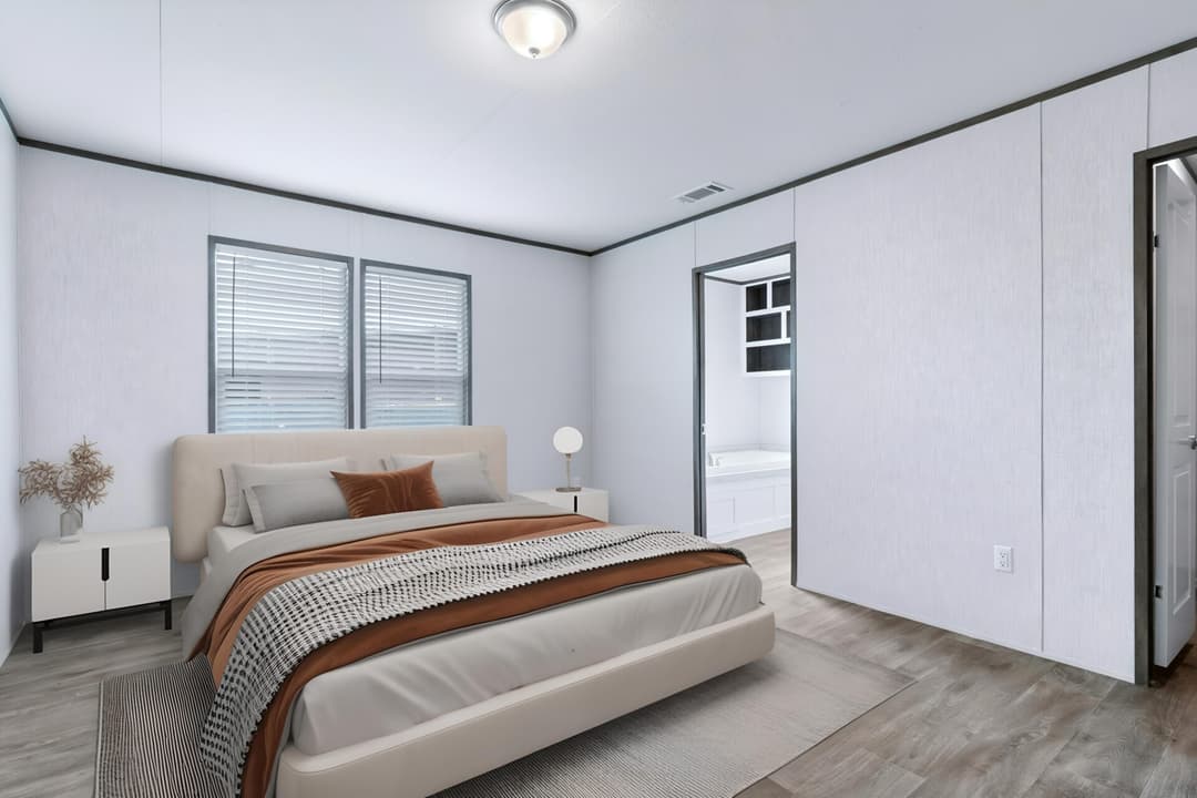 The jackson bedroom home features