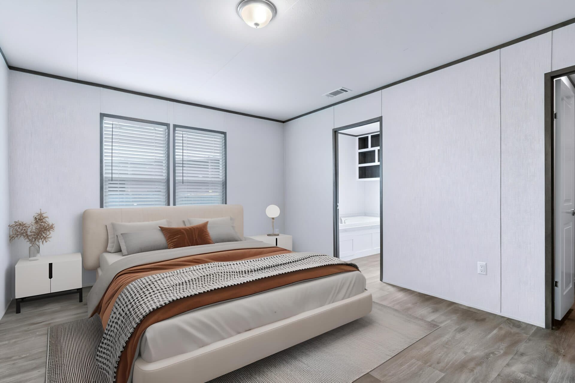 The jackson bedroom home features