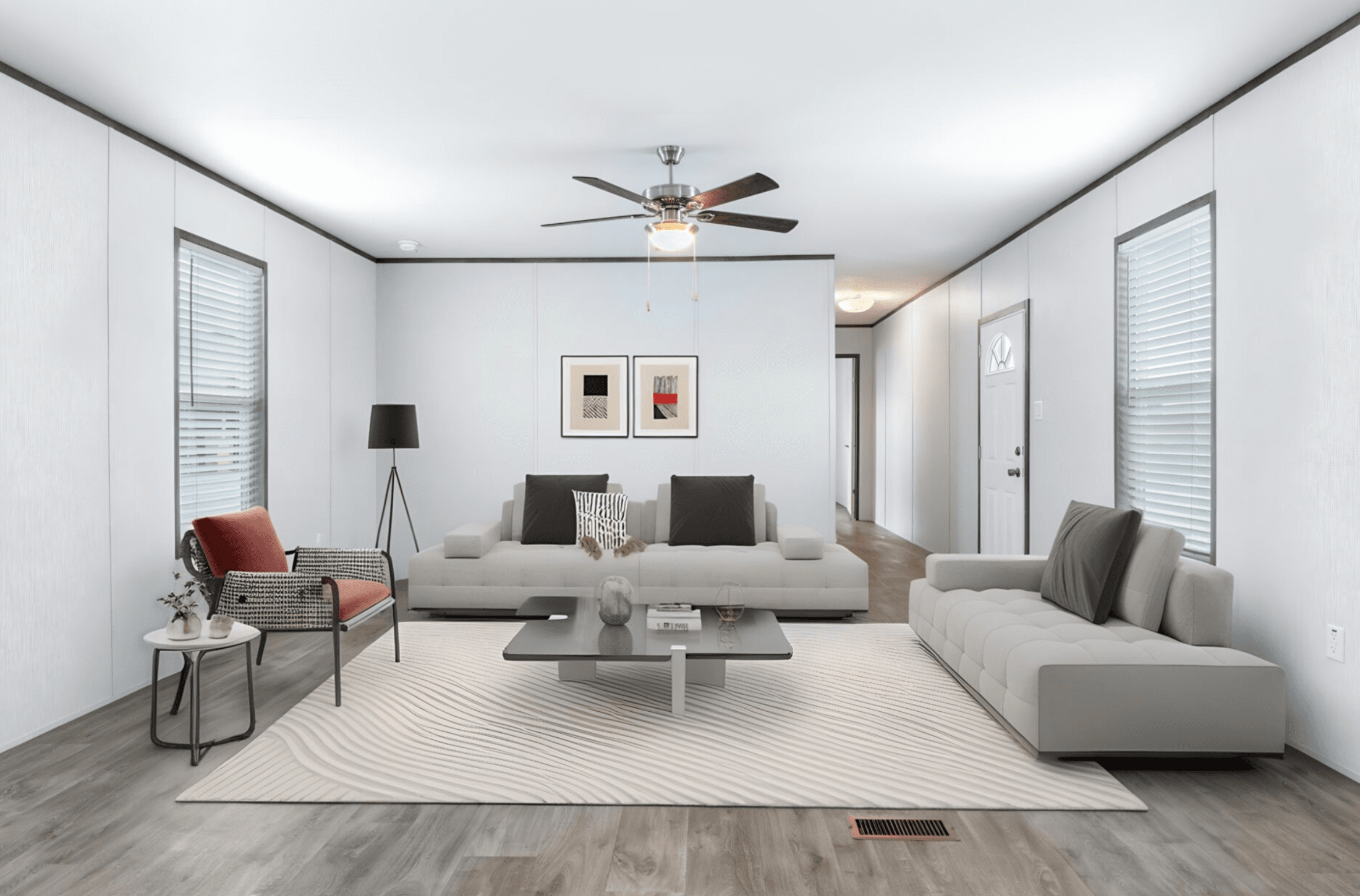 Tropic interior home features