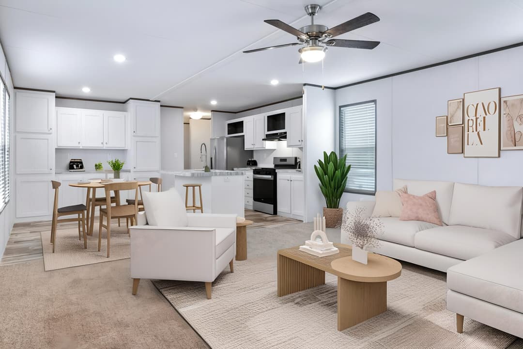 The cuatro interior home features