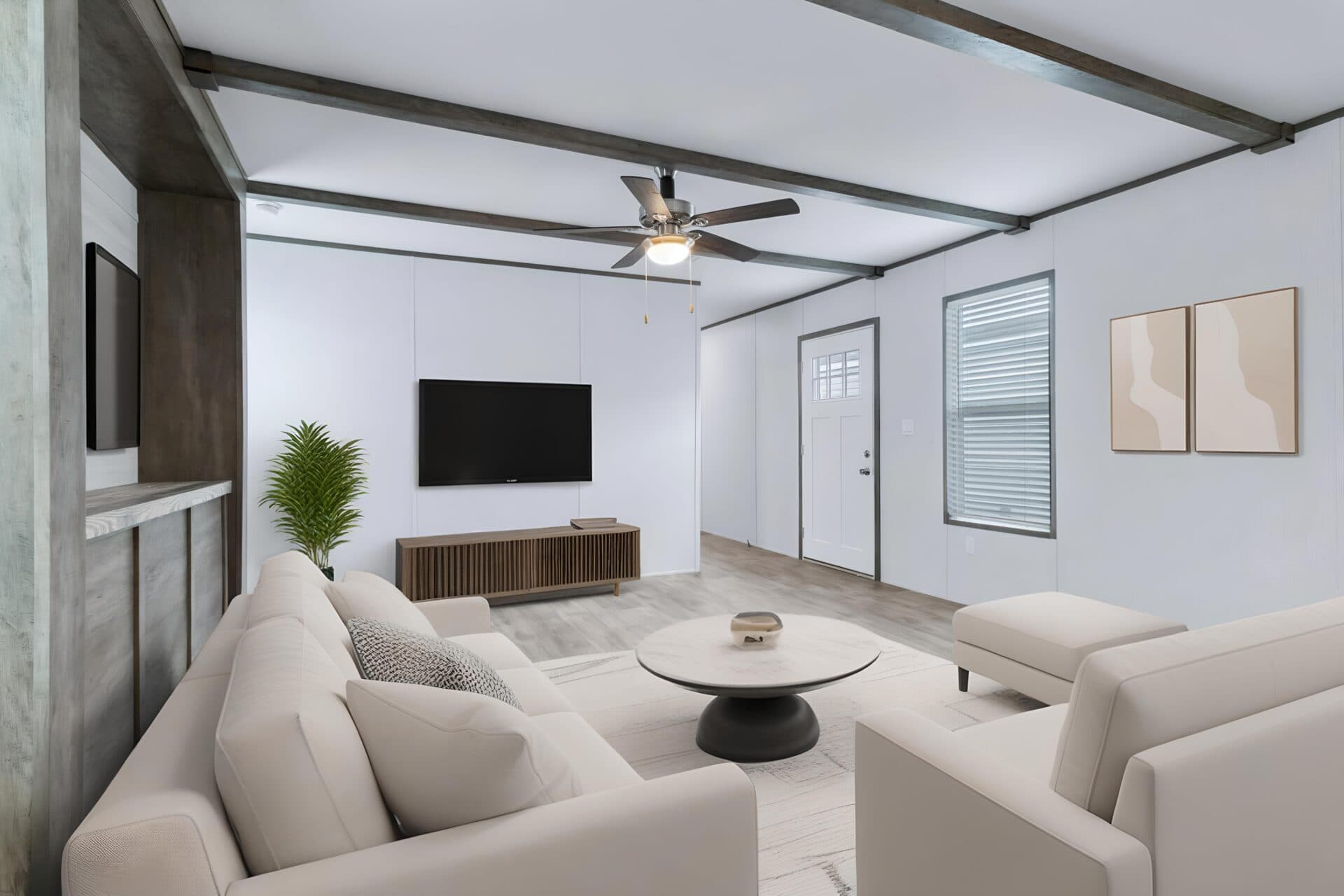The jackson interior home features