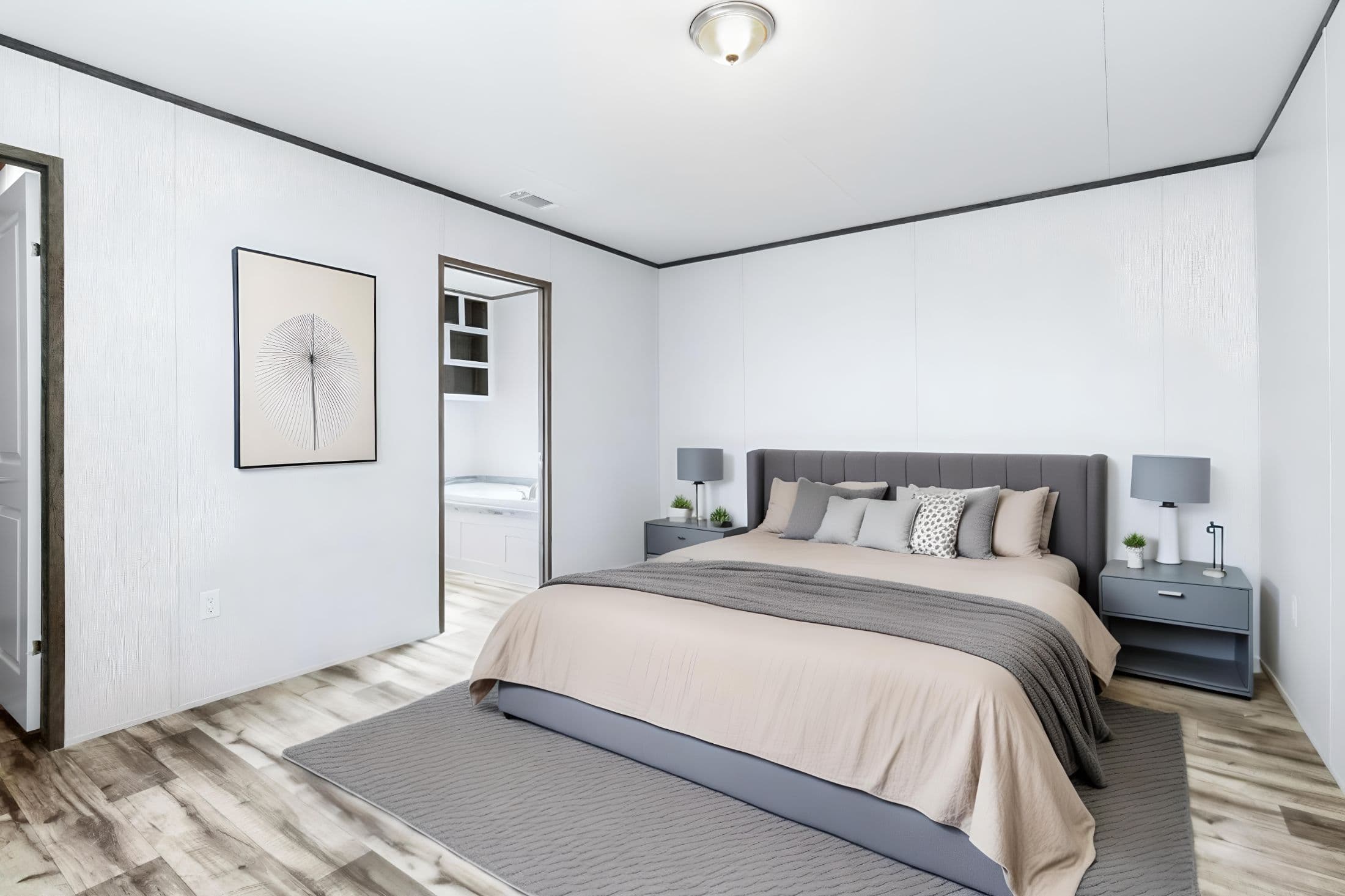 Cypress bedroom home features