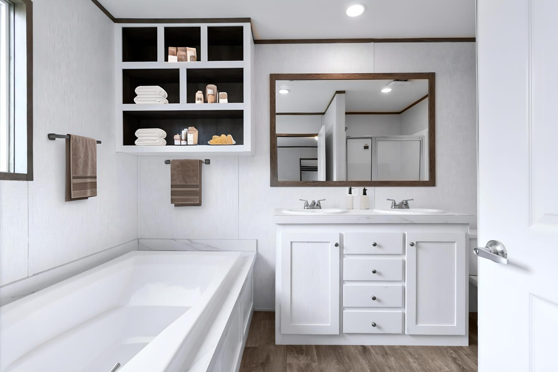 The jackson bathroom home features