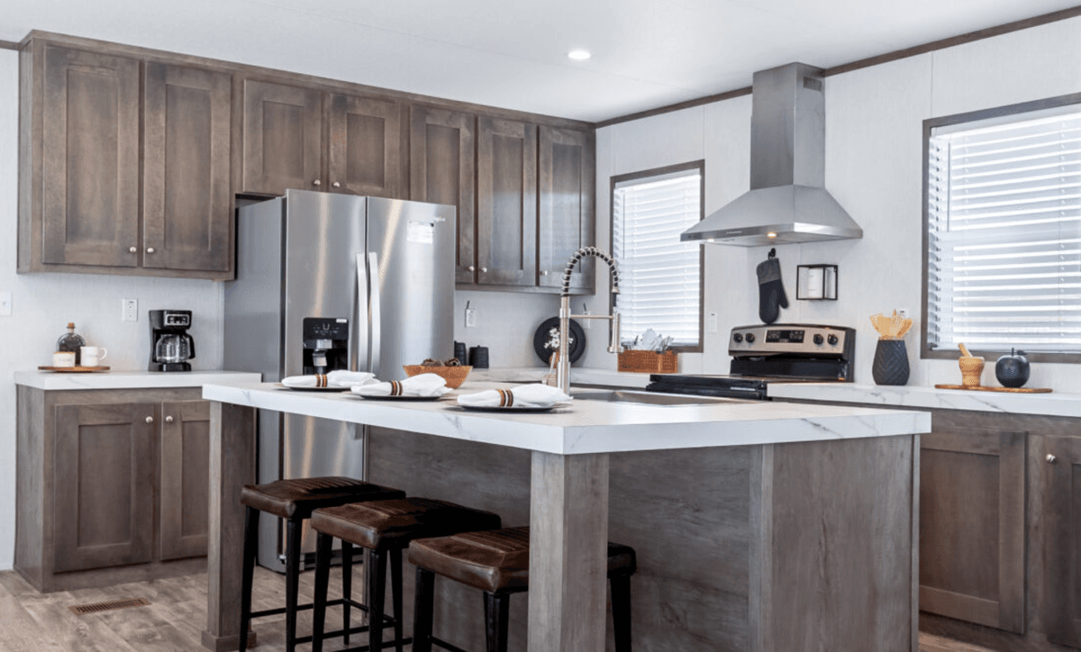 Titanium hero and kitchen home features