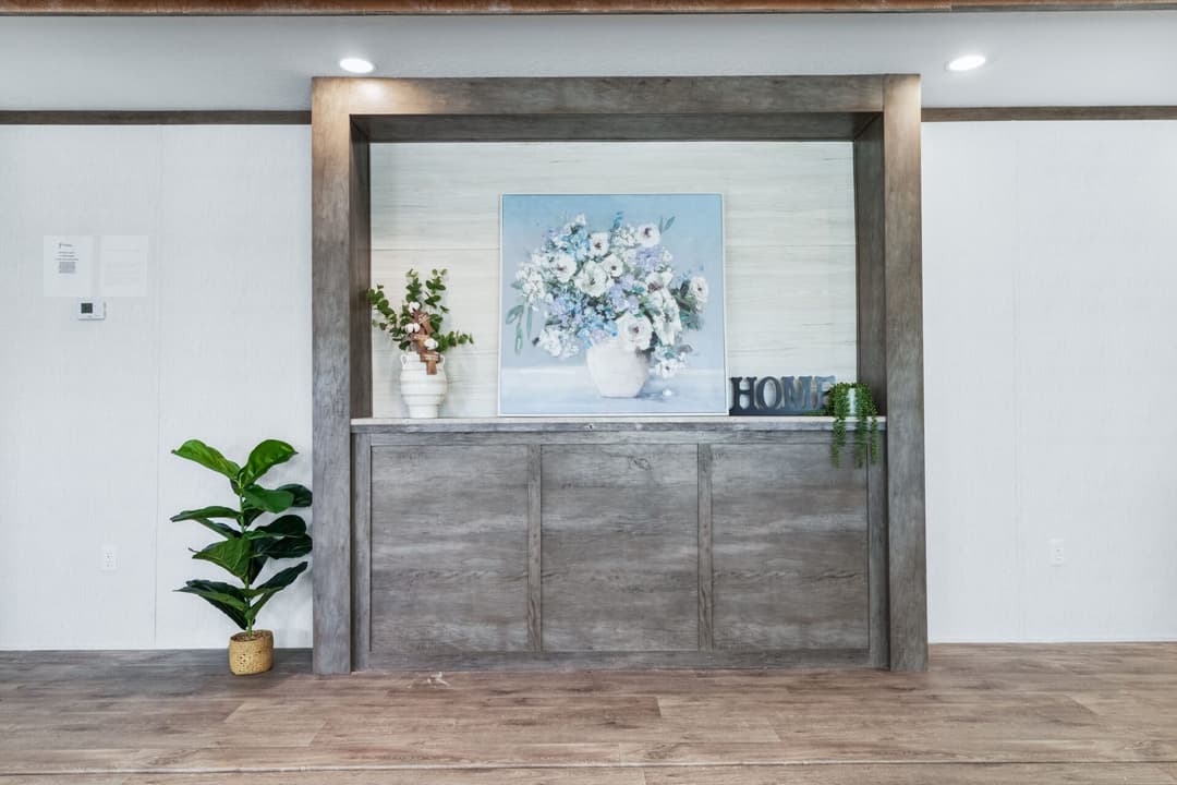 The eisenhower interior home features