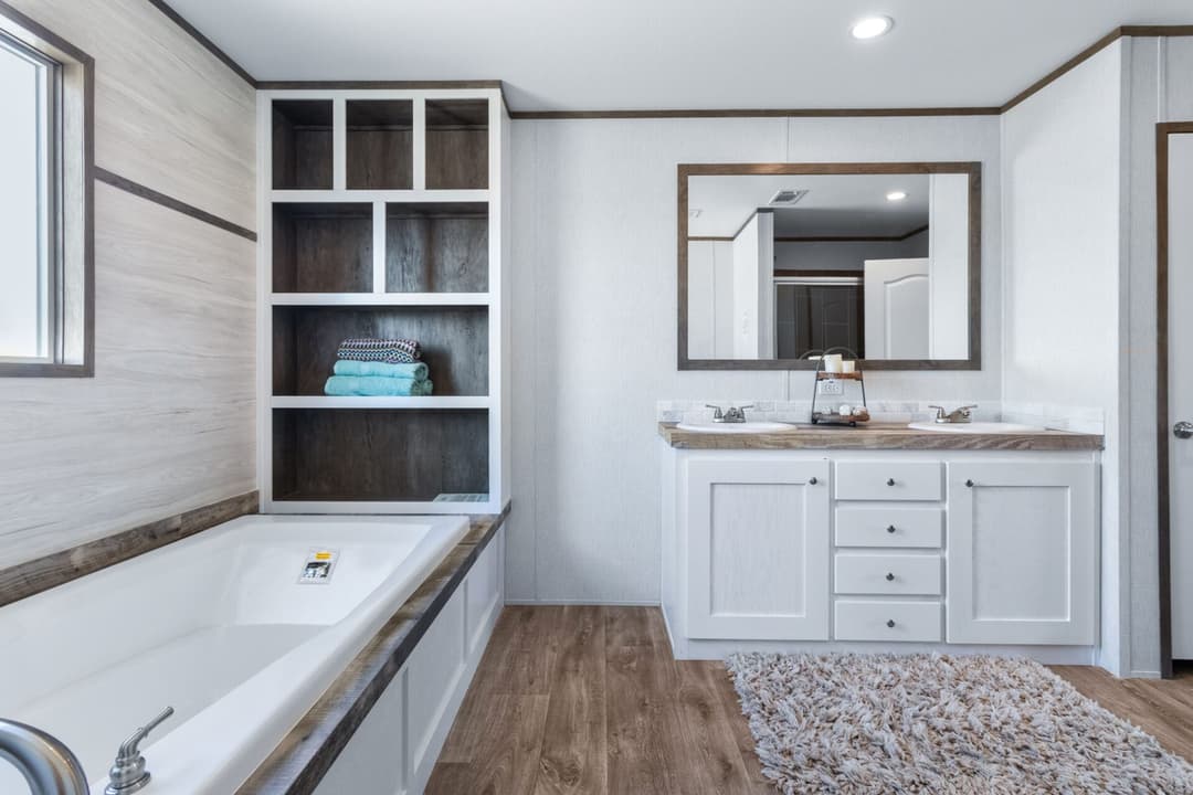 The roosevelt bathroom home features