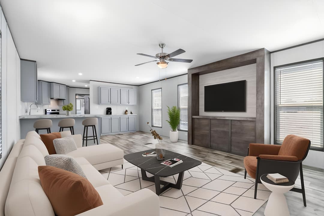 Baytown hero and interior home features