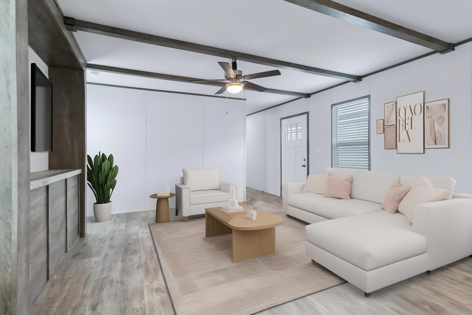 The jackson interior home features
