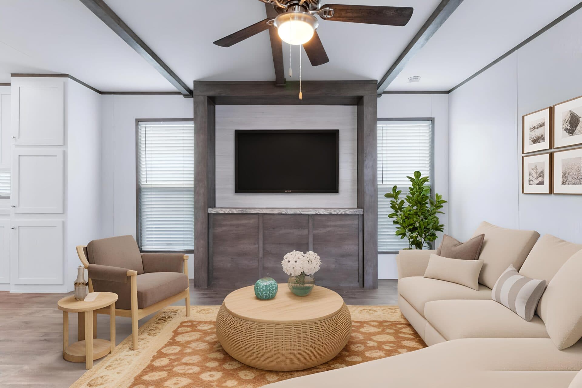 The jackson interior home features
