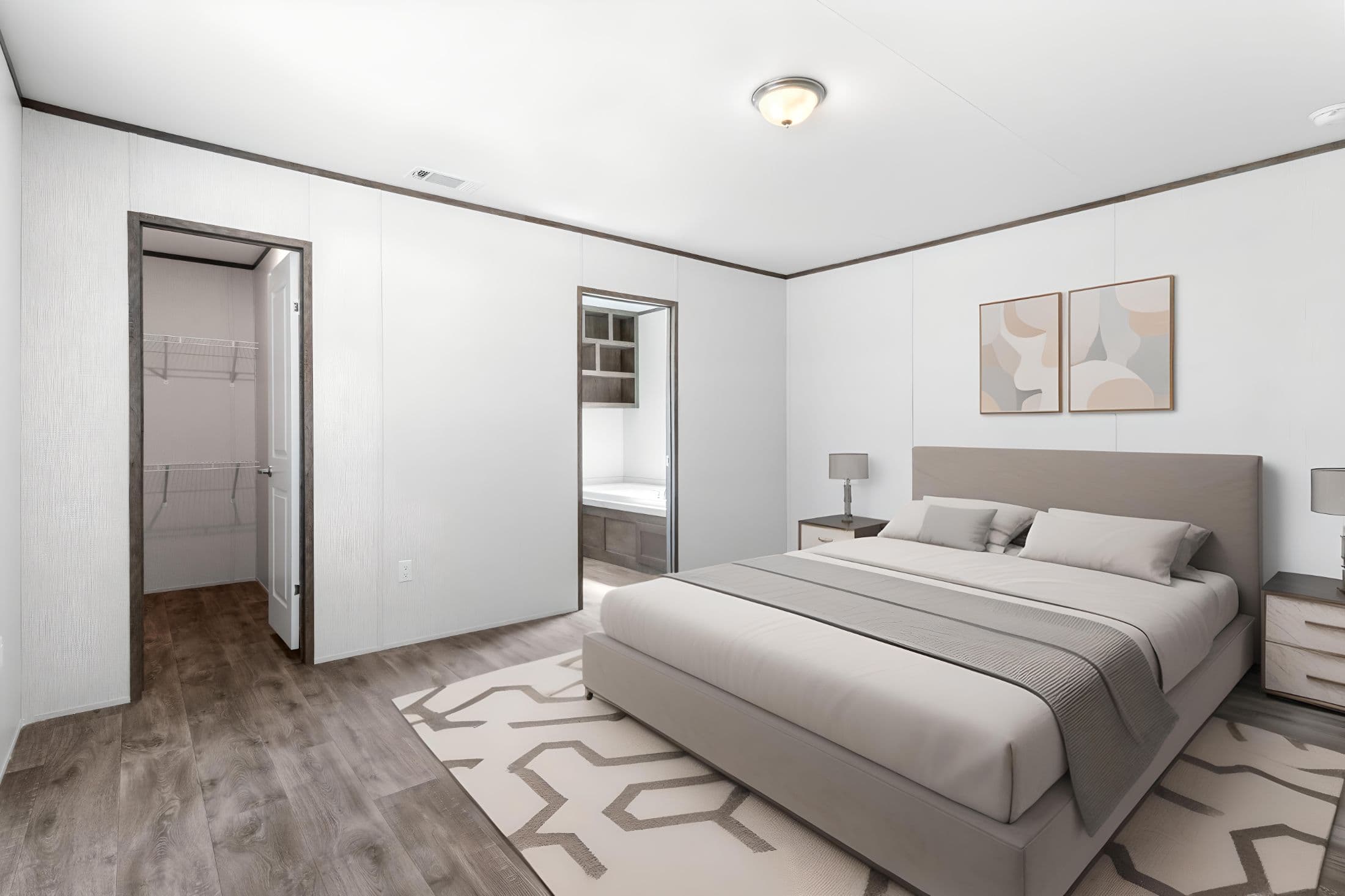 Pinehurst bedroom home features