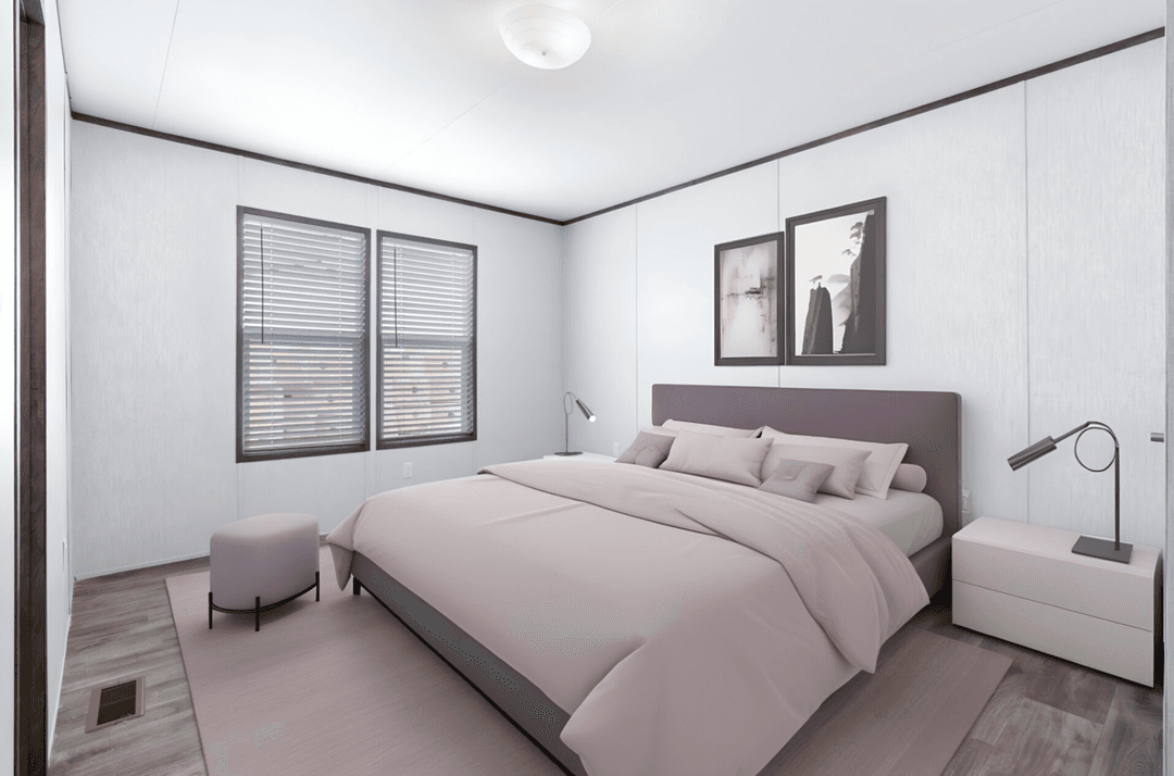 Tropic bedroom home features
