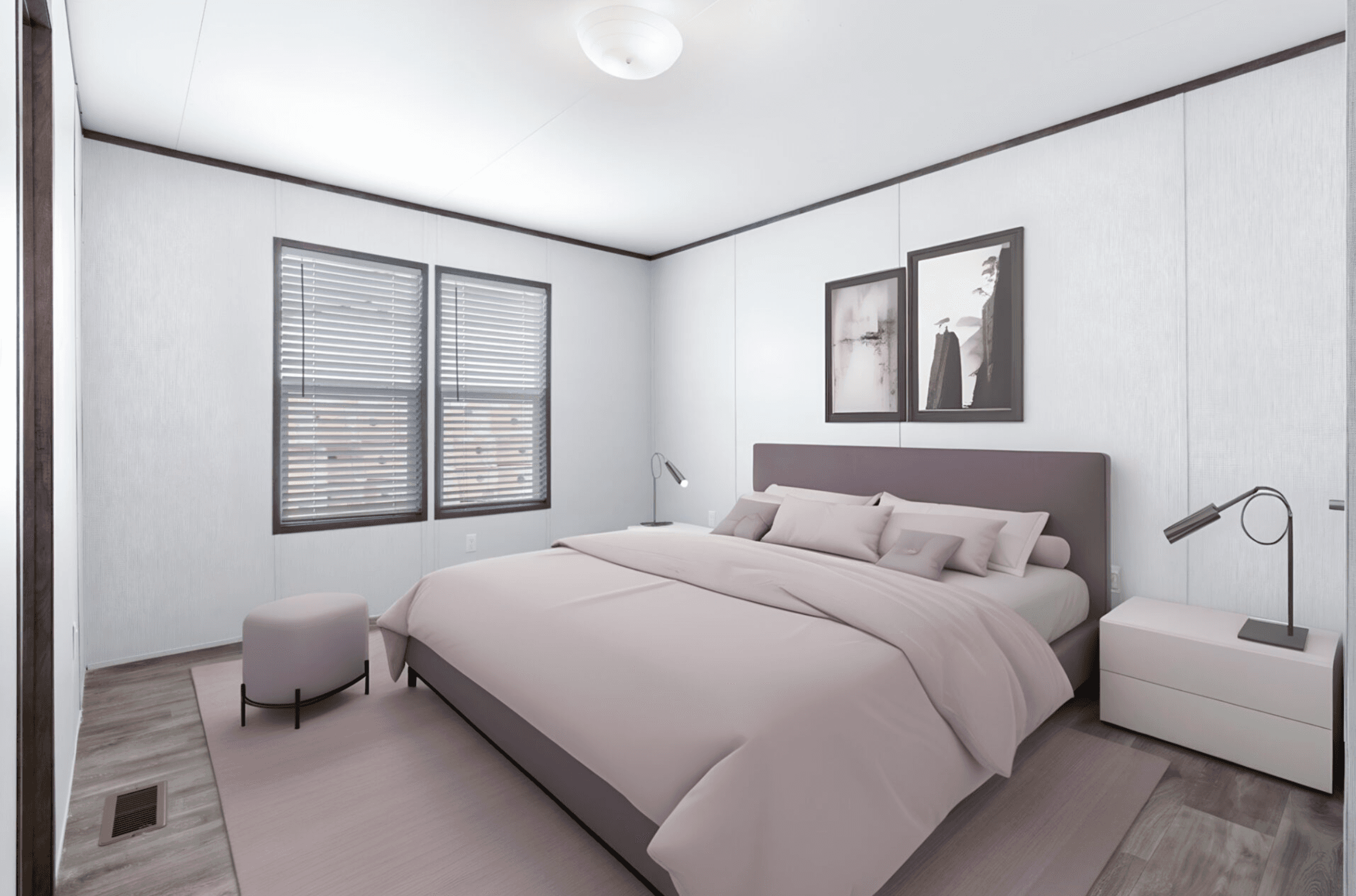 Tropic bedroom home features