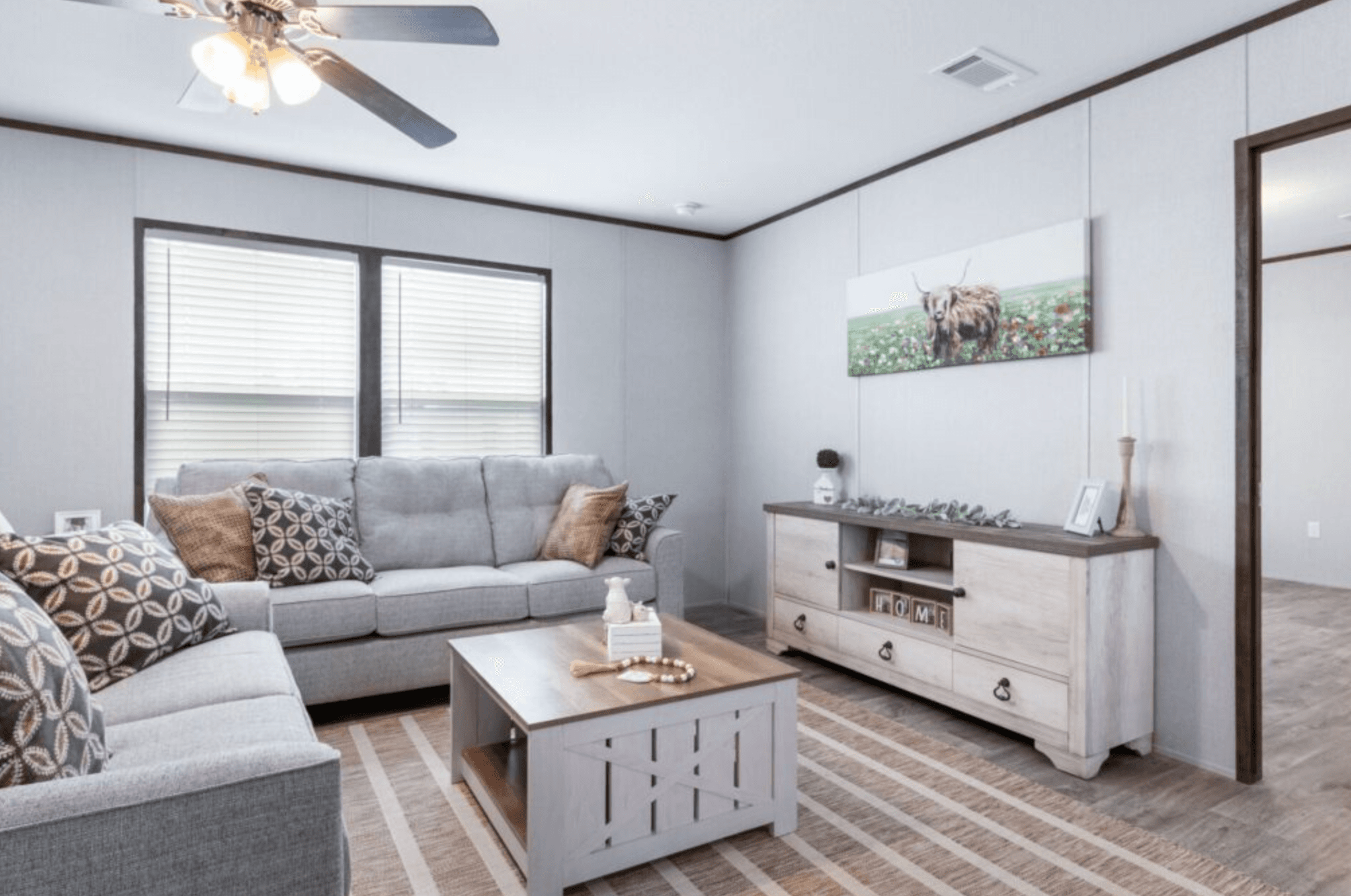 The nassau interior home features