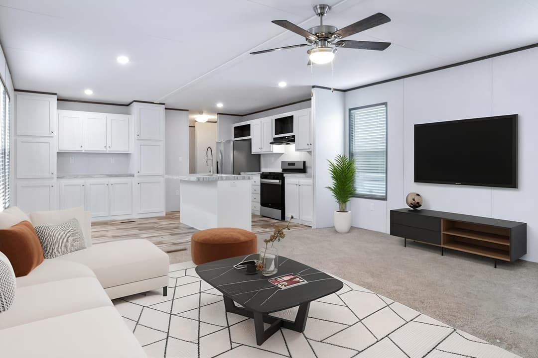 The cuatro interior home features
