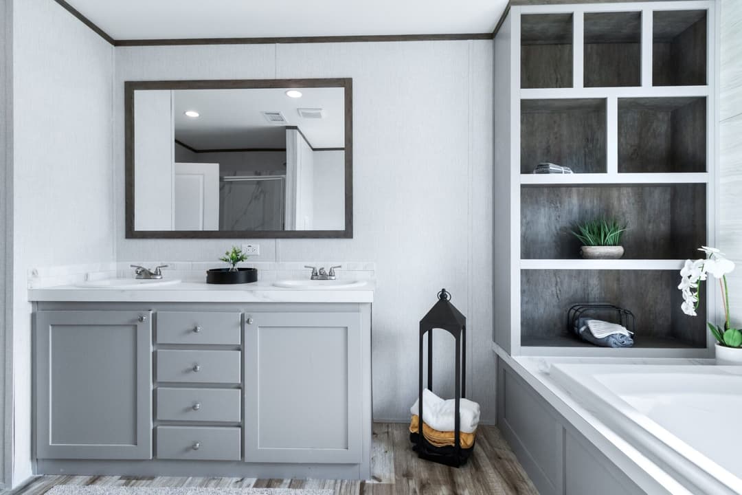 The murphy bathroom home features