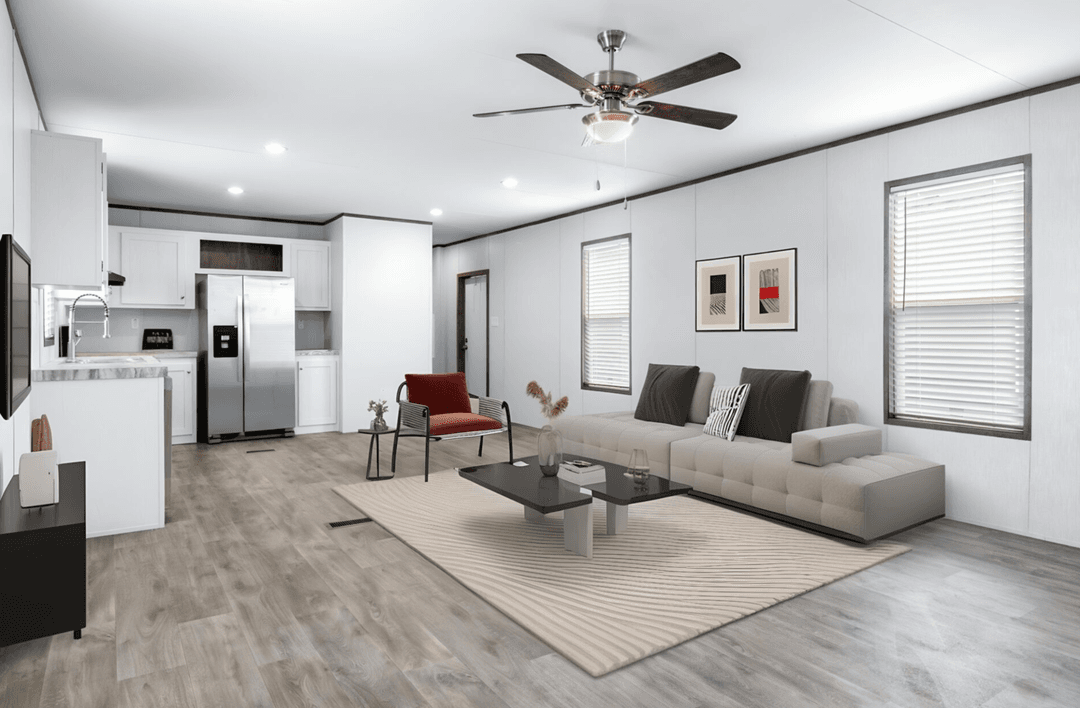 Tropic interior home features