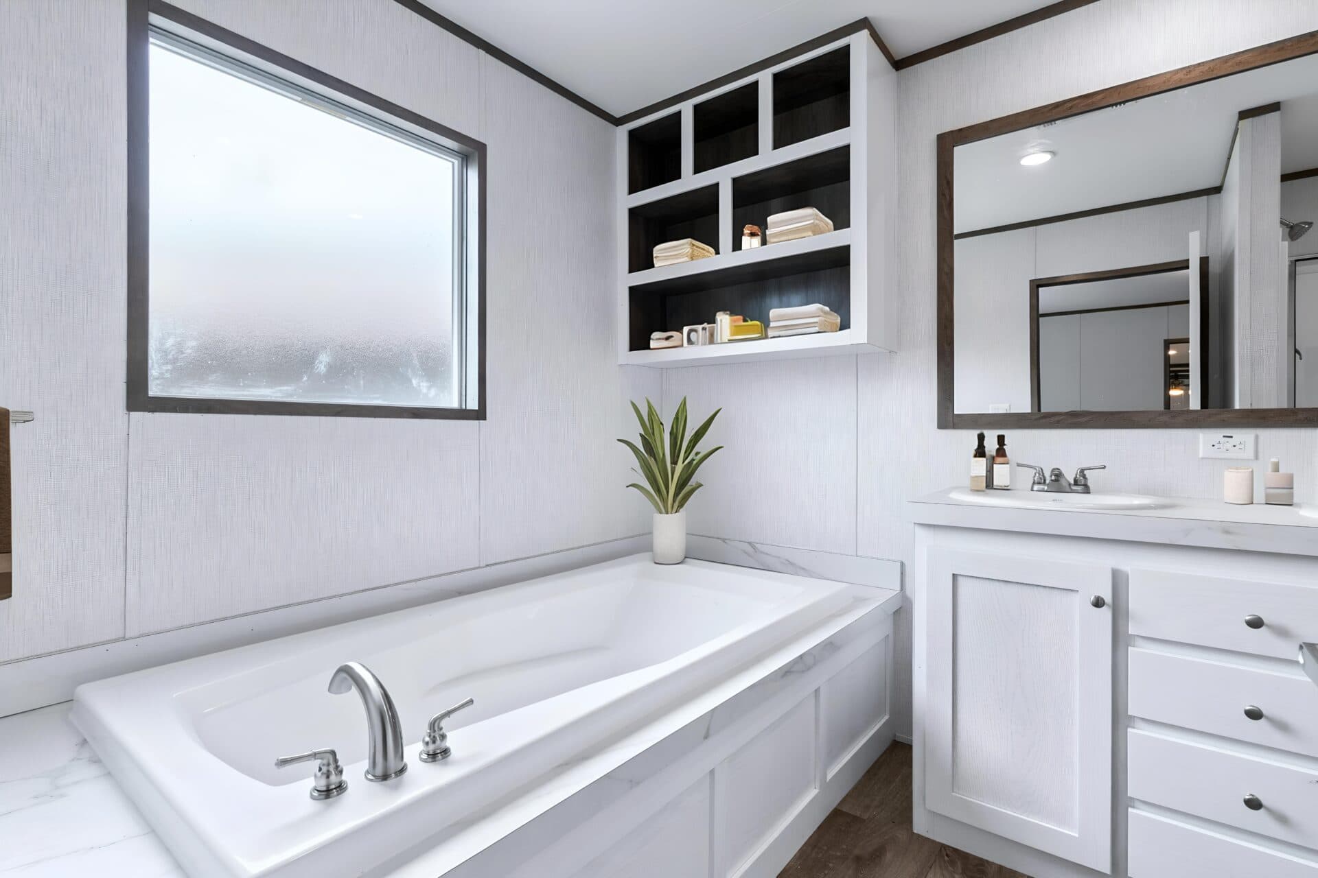 The jackson bathroom home features