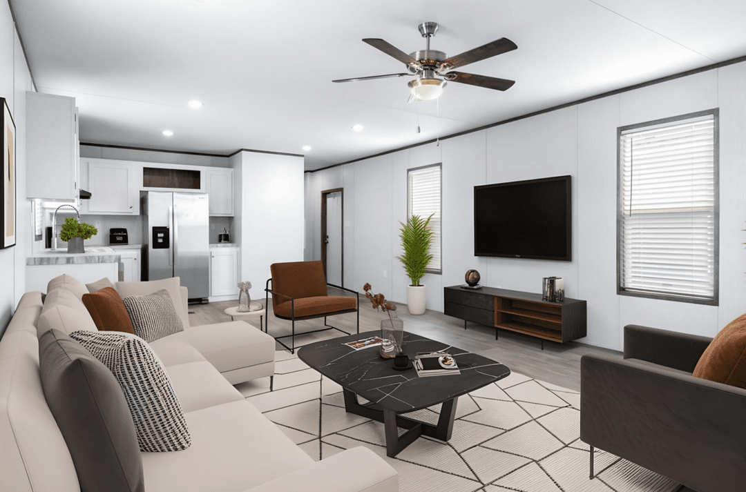 Tropic interior home features