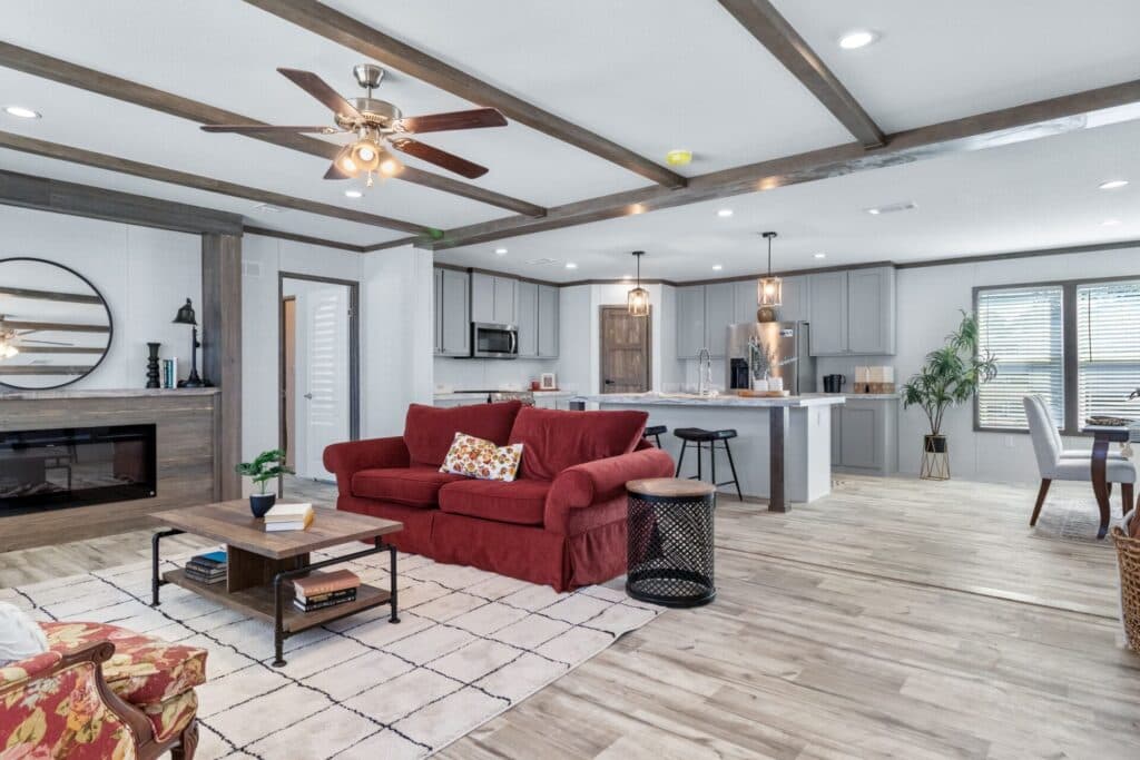 Hogan interior home features