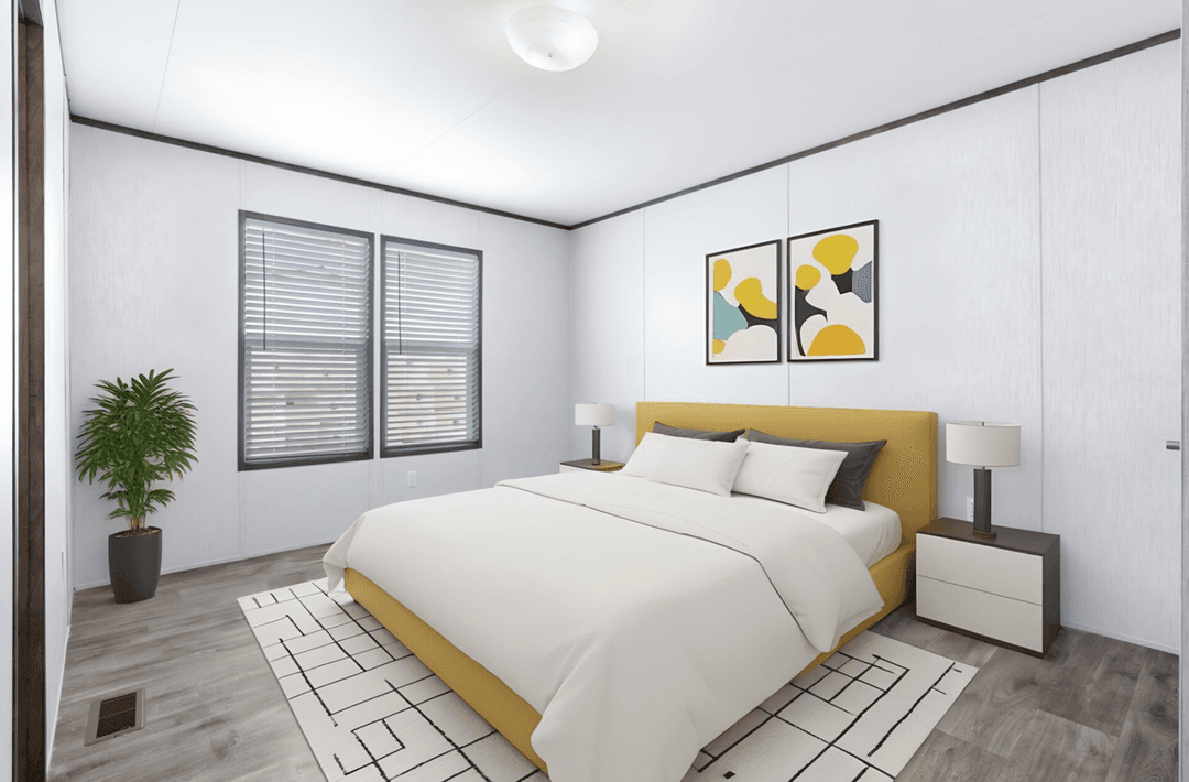 Tropic bedroom home features